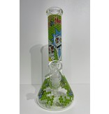 Pollen Extractors PE 11" Rick and Morty Honeycomb Wrap Beaker (GLB-008)