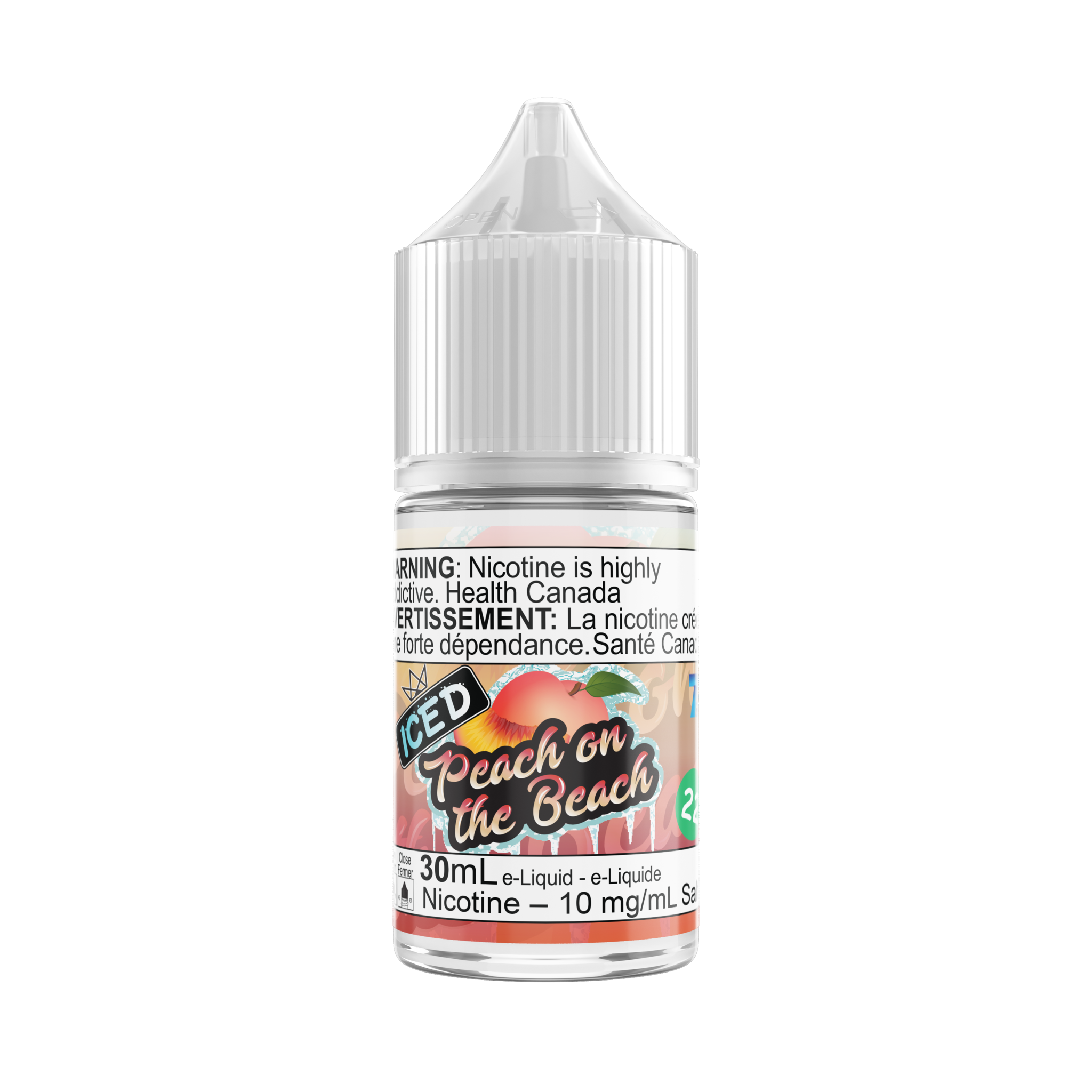 7Salts 7Salts Peach on the Beach 30ml (Excise Taxed)