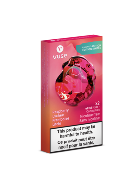 Vuse Vuse Raspberry Lychee ePod Cartridge 2pack (Excise Taxed)