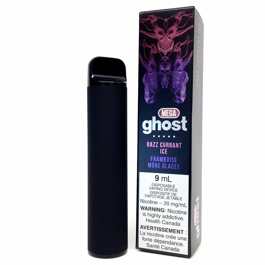 Ghost Ghost Mega Razz Currant Disposable Vape