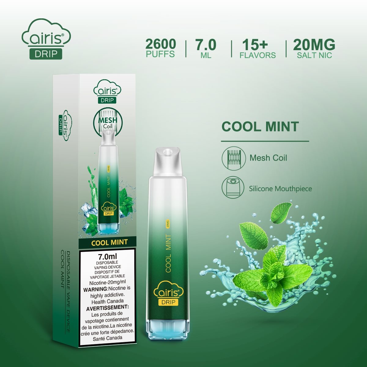 Airis Airis Drip - Cool Mint