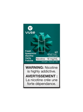 Vuse Vuse Fresh Spearmint ePod Cartridge 2pack (Excise Taxed)