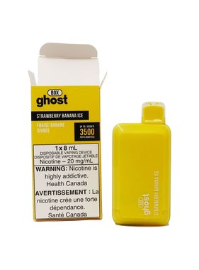 Ghost Ghost Box - Strawberry Banana (Excise Taxed)