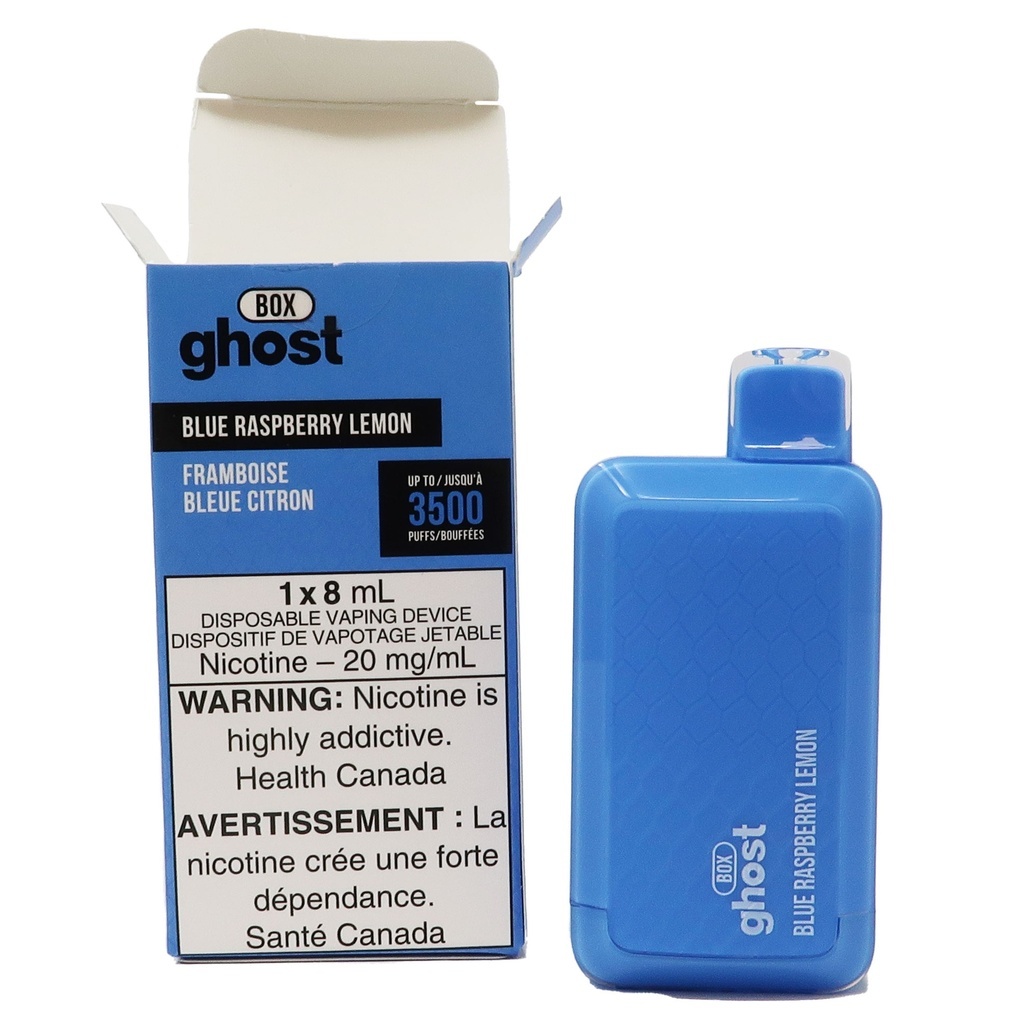 Ghost Ghost Box - Blue Raspberry Lemon (Excise Taxed)