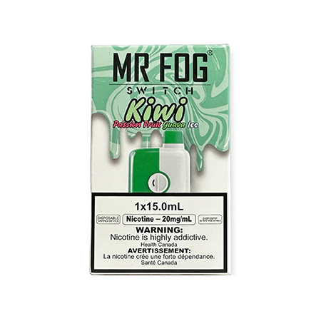 Mr.Fog Switch Mr.Fog Switch - Kiwi Passion Fruit Guava Ice (Excise Taxed)