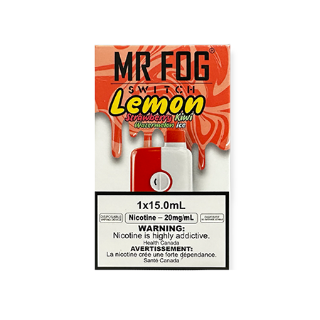 Mr.Fog Switch Mr.Fog Switch - Lemon Strawberry Kiwi Watermelon Ice (Excise Taxed)