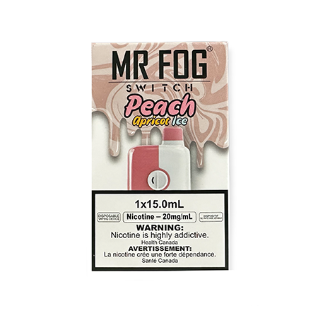 Mr.Fog Mr.Fog Switch - Peach Apricot Ice (Excise Taxed)