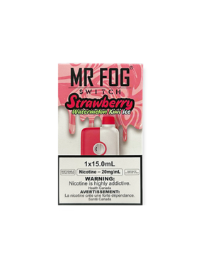 Mr.Fog Switch Mr.Fog Switch - Strawberry Watermelon Kiwi Ice (Excise Taxed)