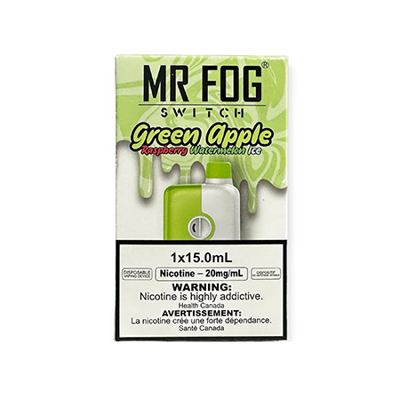 Mr.Fog Switch Mr.Fog Switch - Raspberry Green Apple Watermelon Ice (Excise Taxed)