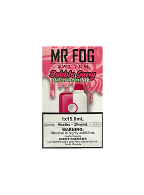 Mr.Fog Switch Mr.Fog Switch - Watermelon Bubble Gang Ice (Excise Taxed)