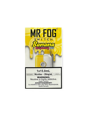 Mr.Fog Switch Mr.Fog Switch - Raspberry Banana Ice (Excise Taxed)