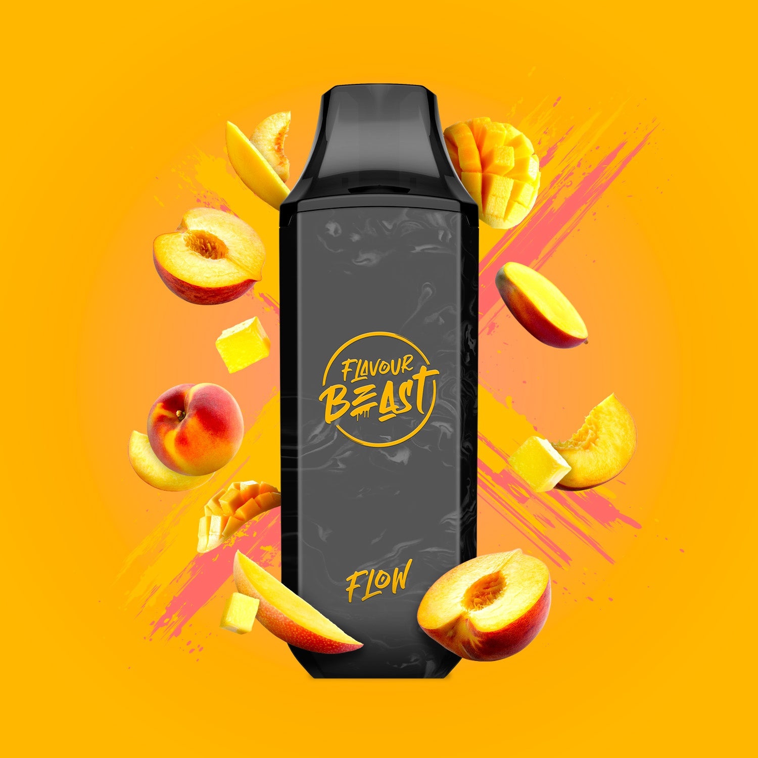 Flavour Beast Flavour Beast Flow - Mad Mango Peach