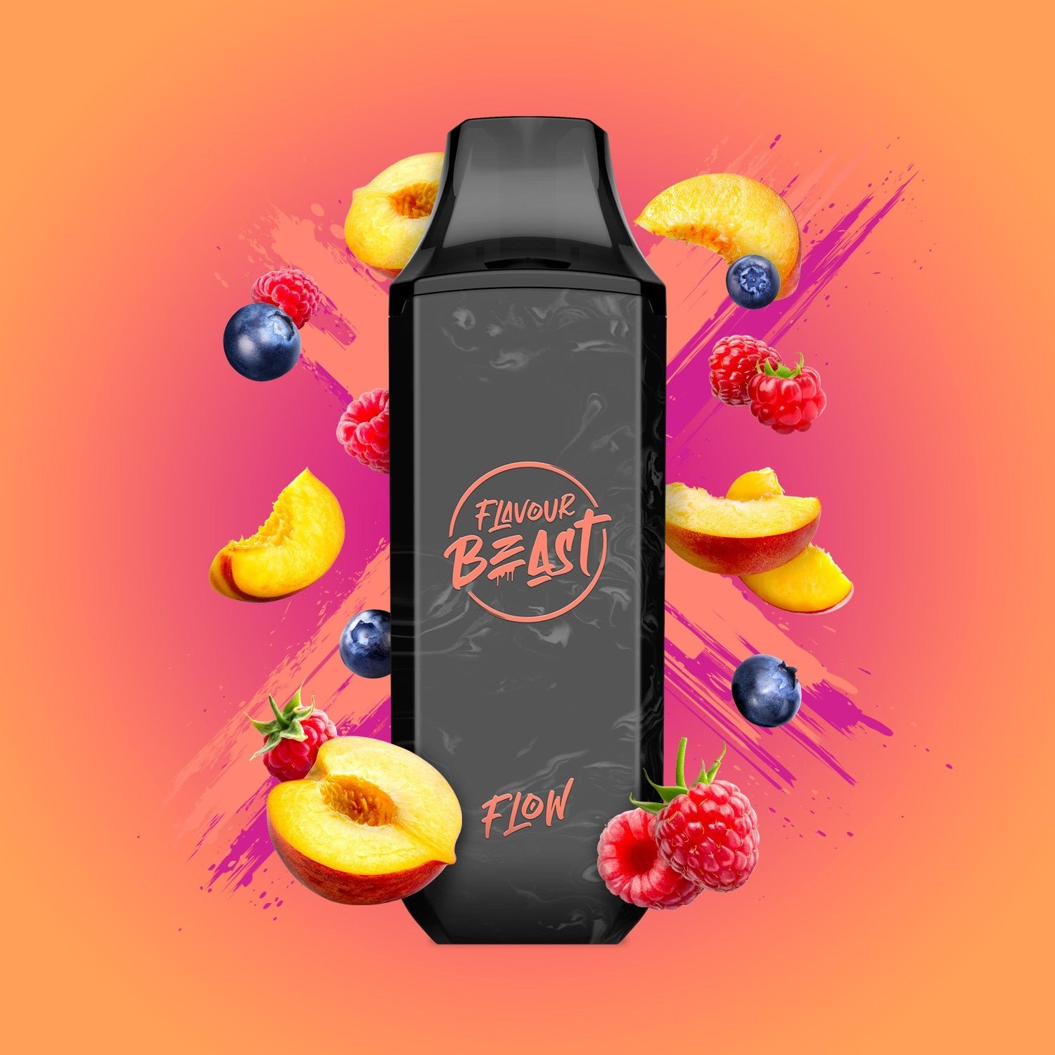 Flavour Beast Flavour Beast Flow - Packin' Peach Berry