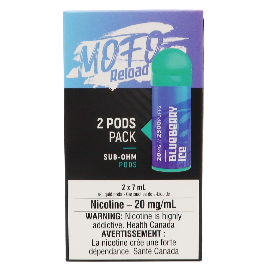 MOFO MOFO Reload Pods - Blueberry Ice (2 Pack)