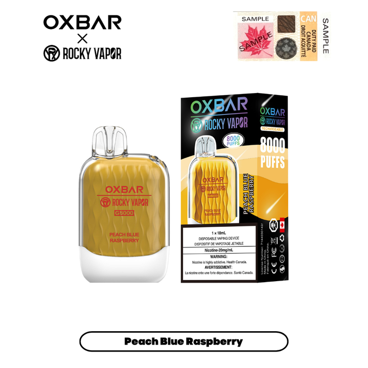 OXBAR G8000 OXBAR G8000 - Peach Blue Raspberry