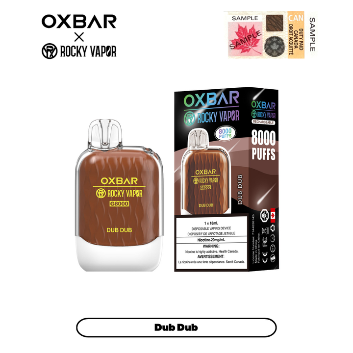 OXBAR G8000 OXBAR G8000 - Dub Dub