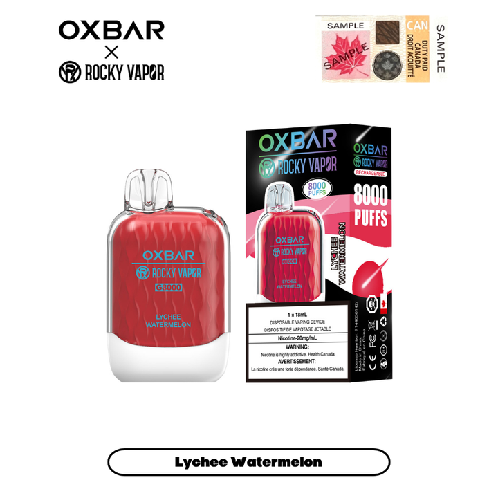 OXBAR OXBAR G8000 - Lychee Watermelon