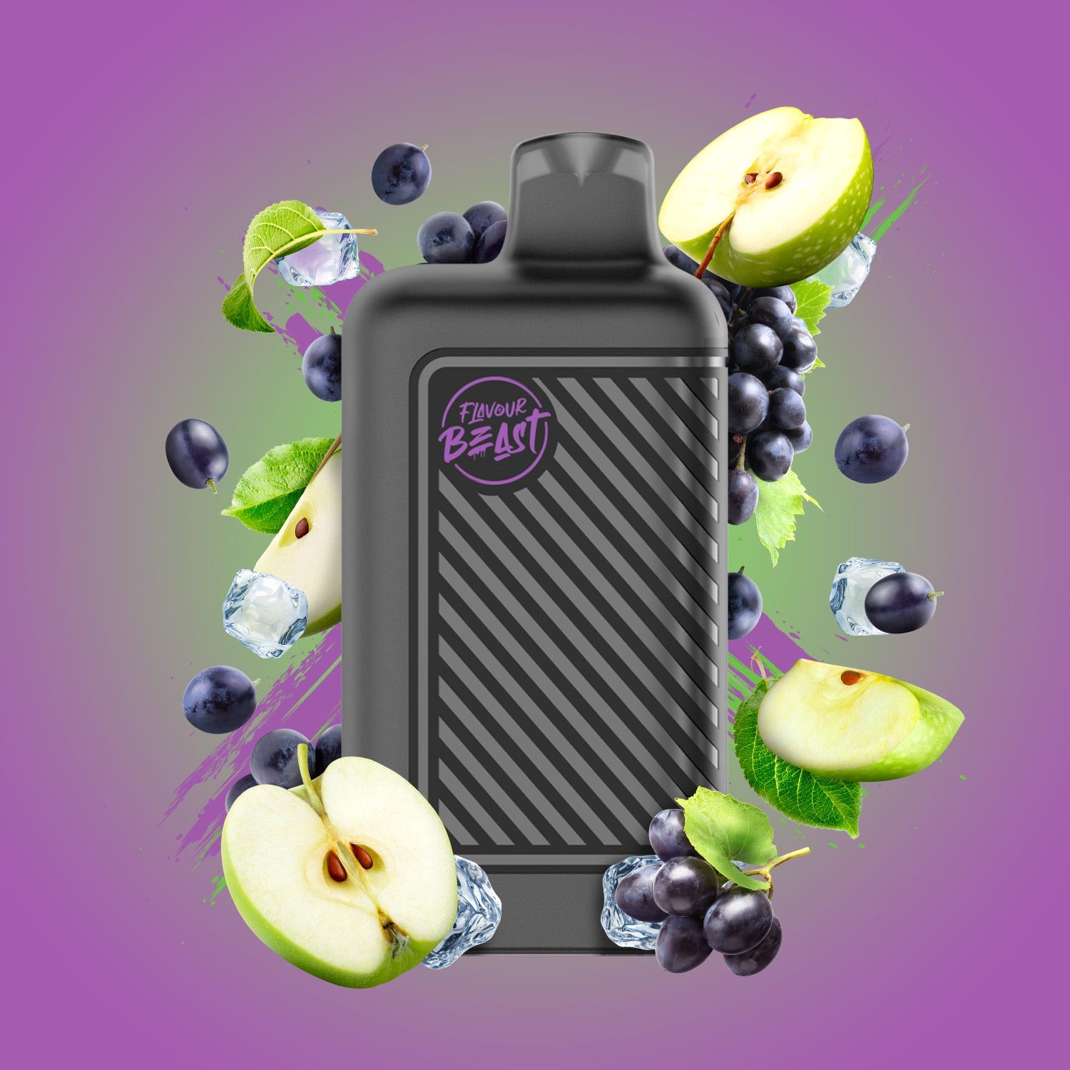 Flavour Beast Beast Mode Flavour Beast Beast Mode -  Grapplin’ Grape Sour Apple Iced