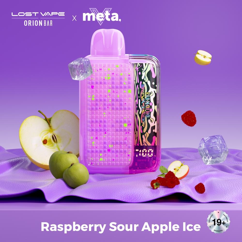 Lost Vape Orion Bar Orion Bar 10K - Raspberry Sour Apple Ice