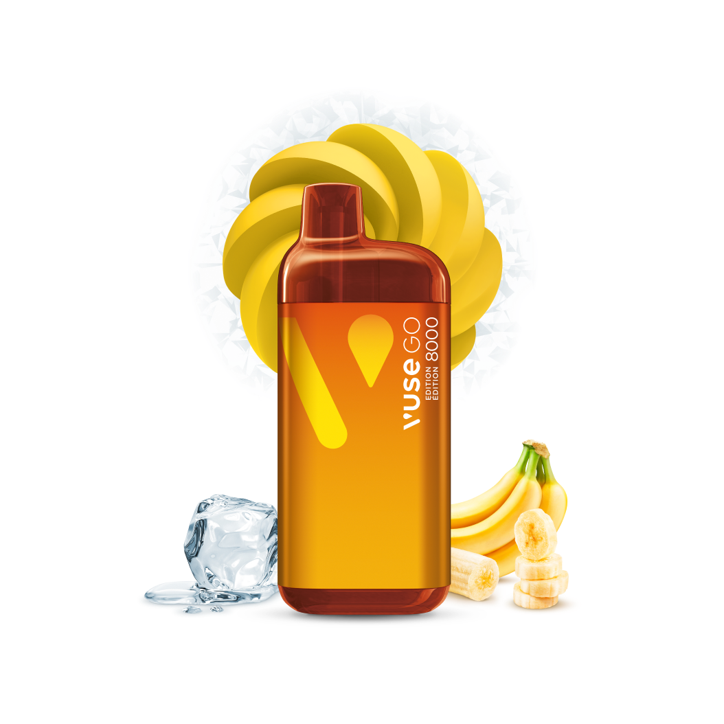 Vuse GO 8000 Vuse GO 8000 - Banana Ice (MB)