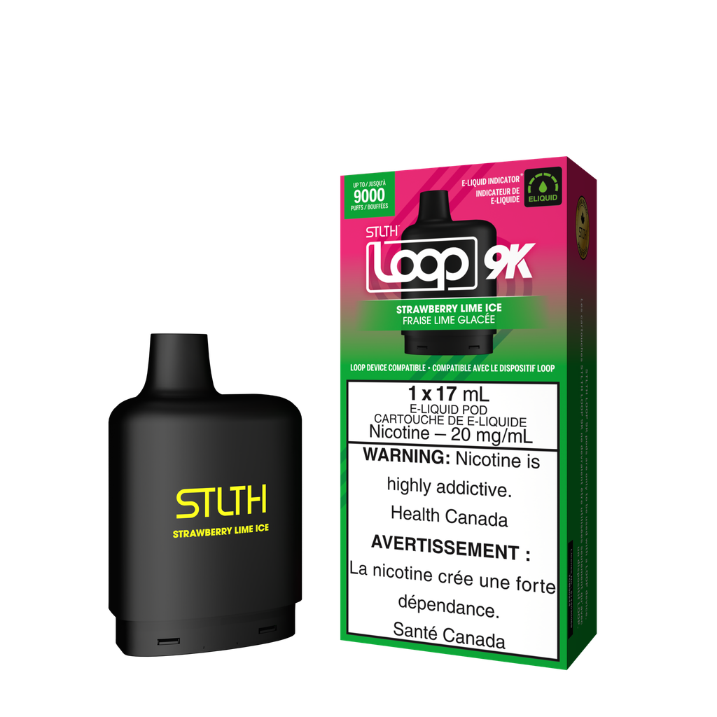 STLTH Loop 9K STLTH Loop 9K - Strawberry Lime Ice