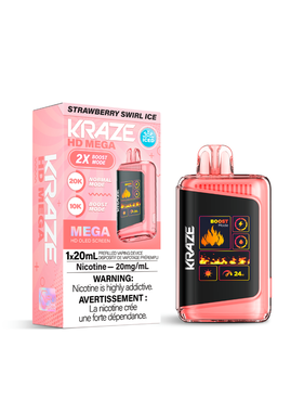 Kraze HD Mega Kraze HD Mega - Strawberry Swirl Ice (MB)