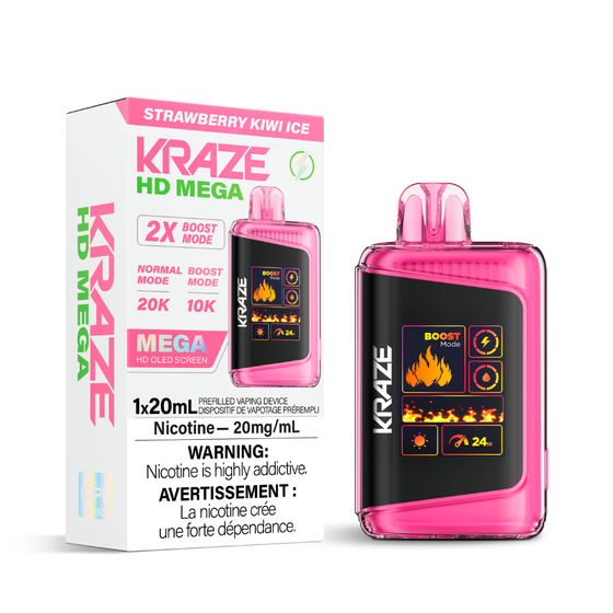 Kraze HD Mega Kraze HD Mega - Strawberry Kiwi Ice (MB)
