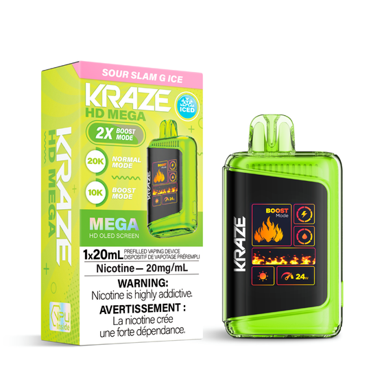 Kraze HD Mega Kraze HD Mega - Sour Slam G Ice (MB)