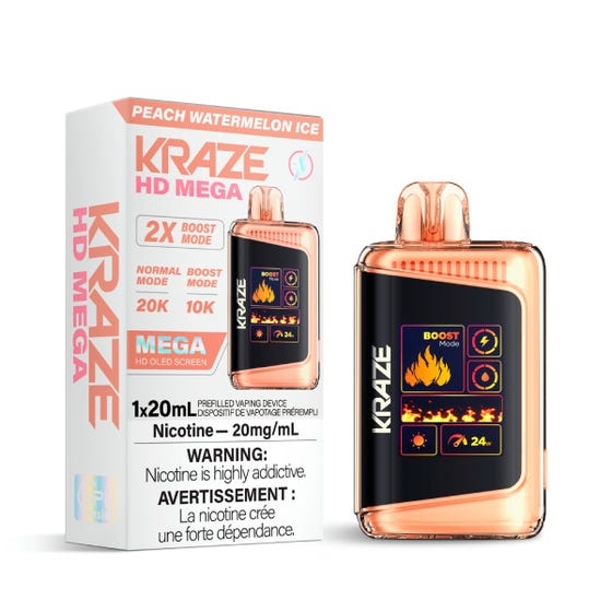 Kraze HD Mega Kraze HD Mega - Peach Watermelon Ice (MB)