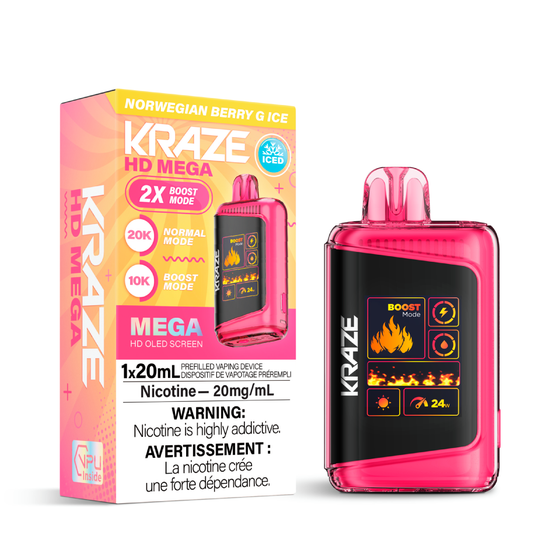 Kraze HD Mega Kraze HD Mega - Norwegian Berry G Ice (MB)