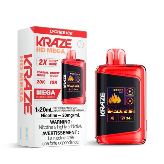 Kraze HD Mega Kraze HD Mega - Lychee Ice (MB)