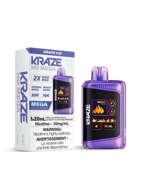 Kraze HD Mega Kraze HD Mega - Grape Ice (MB)