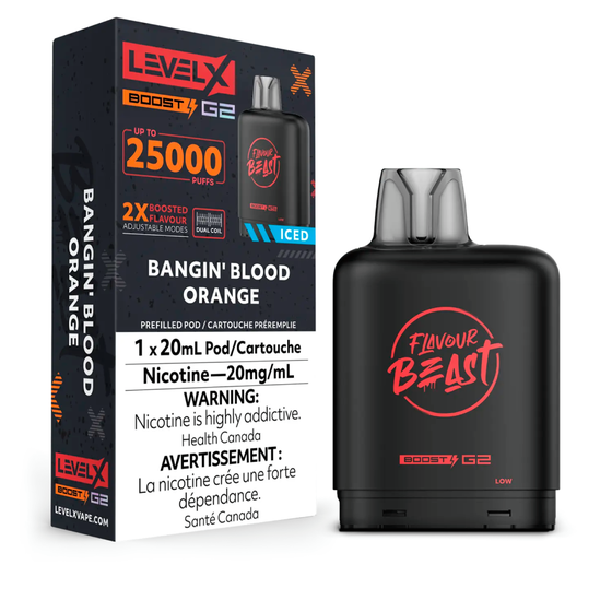 Level X Boost Level X Boost - Bangin' Blood Orange Iced (MB)