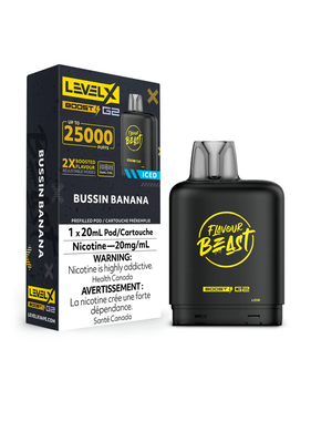 Level X Boost Level X Boost - Bussin Banana Iced (MB)