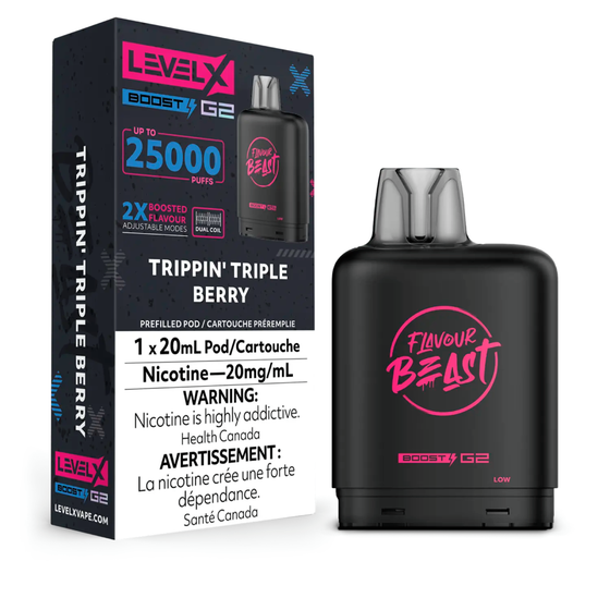 Level X Boost Level X Boost - Trippin' Triple Berry (MB)