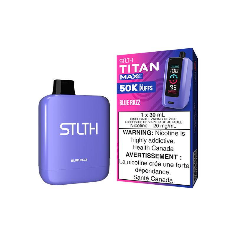 STLTH Titan Max STLTH Titan Max - Blue Razz (MB)