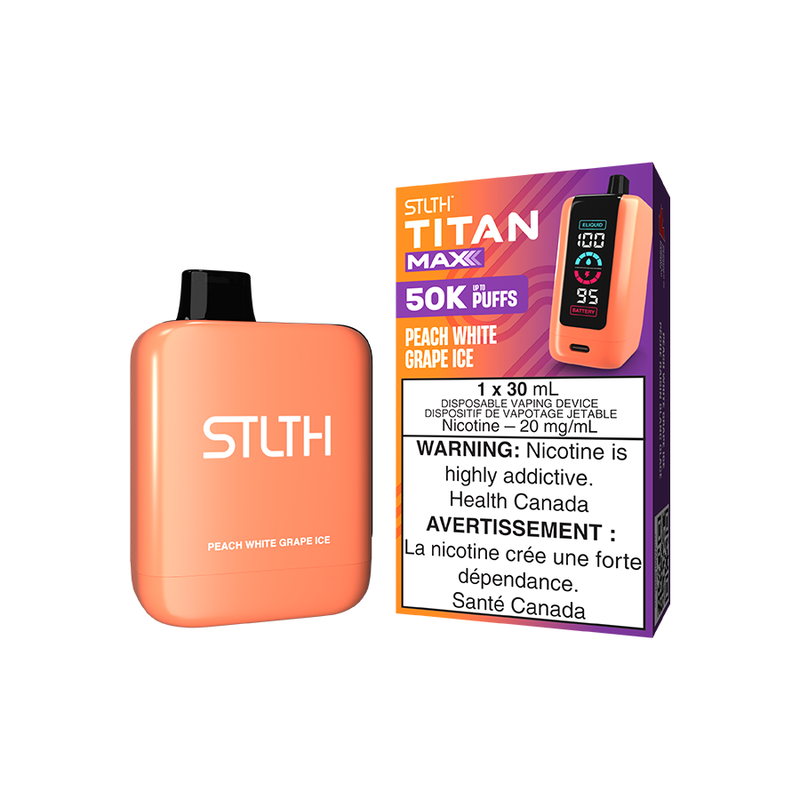 STLTH Titan Max STLTH Titan Max - Peach White Grape Ice (MB)