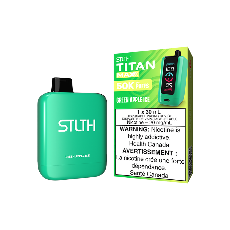 STLTH Titan Max STLTH Titan Max - Green Apple (MB)