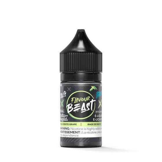 Flavour Beast Flavour Beast Salt - Wild White Grape Iced (MB)