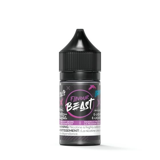 Flavour Beast Flavour Beast Salt - Groovy Grape Passionfruit Iced (MB)
