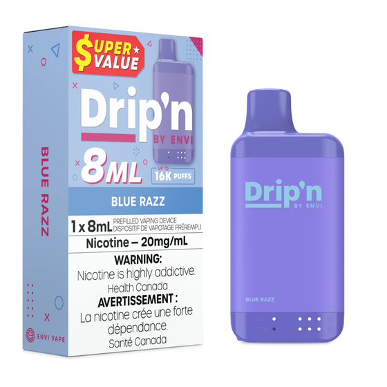 Drip'n 8ml Drip'n 8ml - Blue Razz (MB)