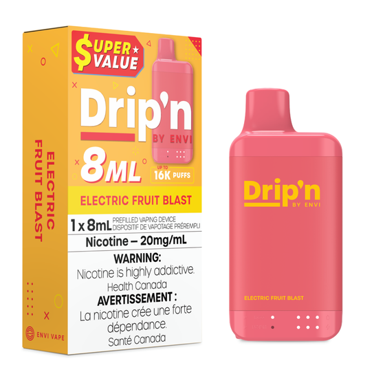 Drip'n 8ml Drip'n 8ml - Electric Fruit Blast (MB)