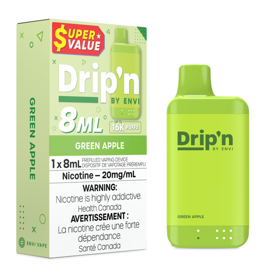 Drip'n 8ml Drip'n 8ml - Green Apple (MB)