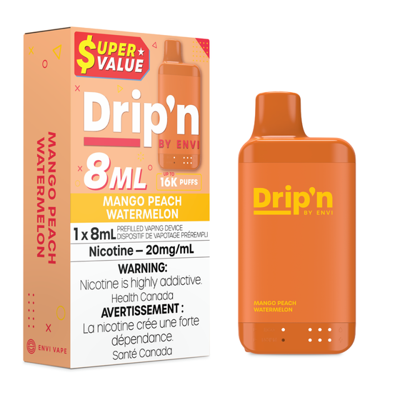 Drip'n 8ml Drip'n 8ml - Mango Peach Watermelon (MB)