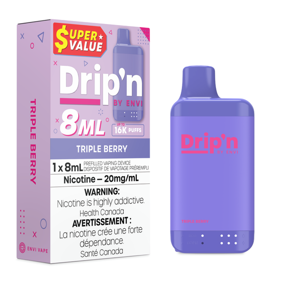 Drip'n 8ml Drip'n 8ml - Triple Berry (MB)