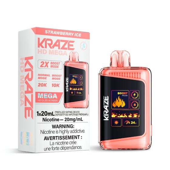 Kraze HD Mega Kraze HD Mega - Strawberry Ice (MB)