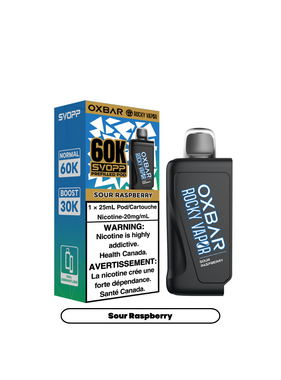 OXBAR SVOPP 60K OXBAR SVOPP 60K Pod - Sour Raspberry (MB)