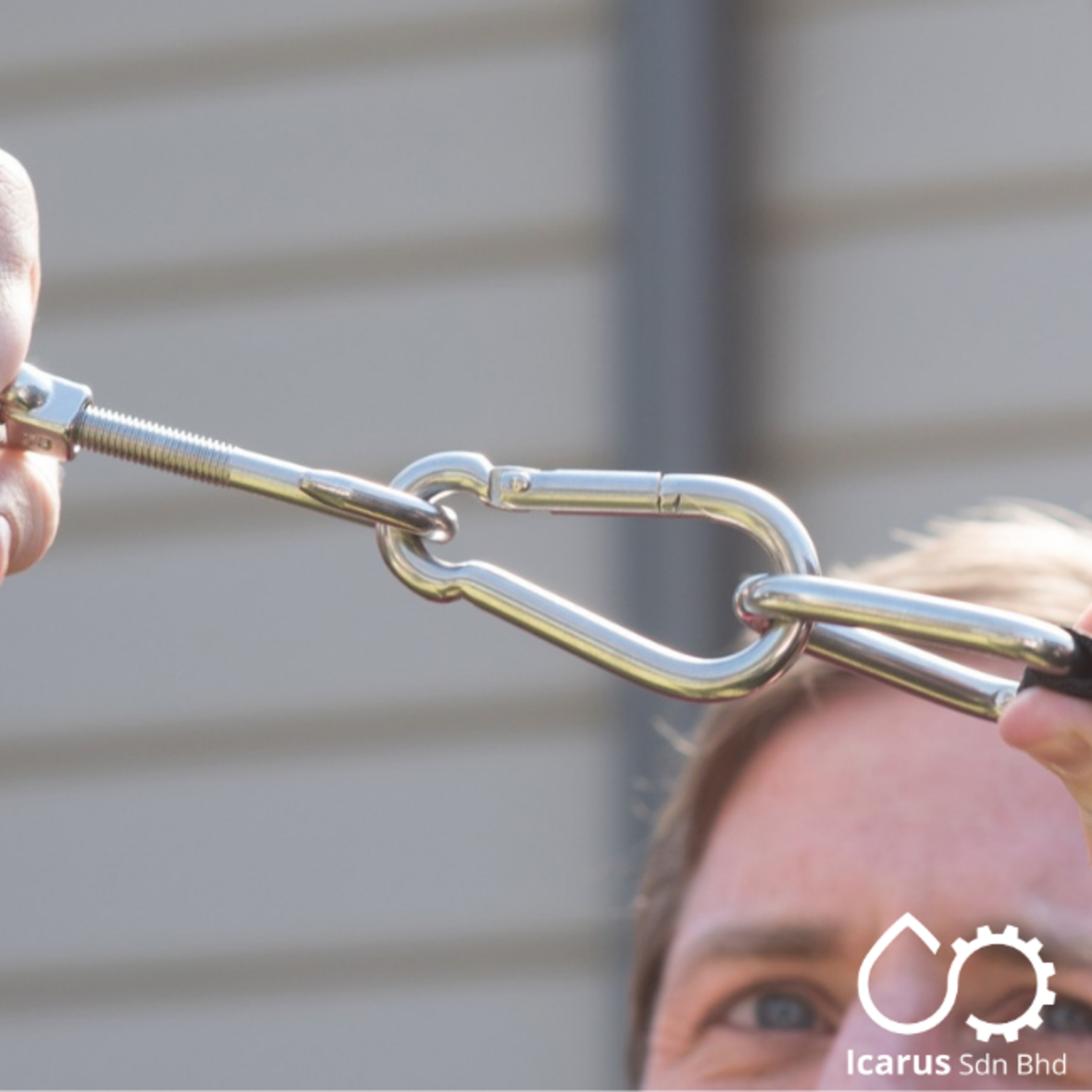 Coolaroo Snap Hook, 8 mm Gauge, Stainless Steel Marine Grade 316
