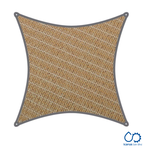 Coolaroo Commercial Grade Sail Square 5.4 m, Color Beech