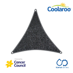 Coolaroo Commercial Grade Sail Triangle 6.5m, Color Graphite